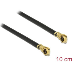 Delock Antenna Cable MHF IV/HSC MXHP32 compatible plug > MHF IV/HSC MXHP32 compatible plug 10 cm 1.13