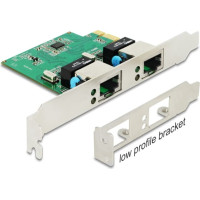 Delock PCI Express Card with 2 x Gigabit LAN