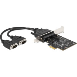 Delock PCI Express x1 Card to 2 x Serial RS-422/485 with 15 kV ESD protection