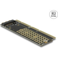 PCIe x16 (x4/x8) karte > 1 x NVMe M.2 Key M serveriem, Delock