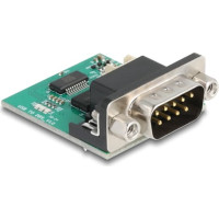 Delock USB to RS-232 Converter FTDI FT231XS USB 2.0 pin header male to D-Sub 9 male cable 30 cm