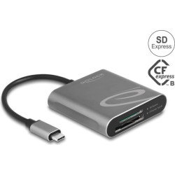 Delock USB Type-C™ Card Reader for SD Express and CFexpress memory cards