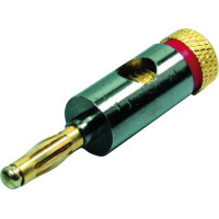 Divers Bananenstecker Metall 4mm, rot
