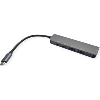 Value Dockingstation Type C, 1x HDMI 4K60, 2xA USB3.2Gen1, 1xC USB3.2Gen1, 1x PD (Power Delivery)