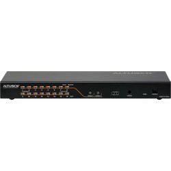 Aten KH2516A 2-Konsole 16-Port Multi-Interface (DisplayPort, HDMI, DVI, VGA) Cat 5 KVM Switch
