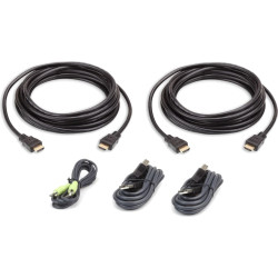 Aten 2L-7D03UHX5 USB HDMI Dual Display Secure KVM Kabel Set