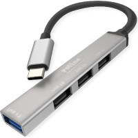 4 portu TypeA HUB`s USB3.2Gen1 Hub, TypeC, Roline