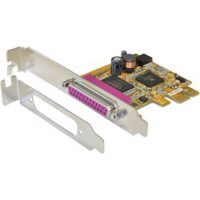 Exsys EX-44001 PCIe x1 LP 1x parallel EPP inkl. LowProfile Bügel