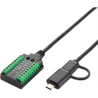 Exsys EX-13003 USB 2.0 zu 1 x Seriell RS-232/422/485 und TTL Kabel mit 18-Pin Terminal Block