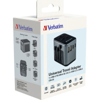 Verbatim Universal Reiseadapter UTA-03 2xUSB-A,3xUSB-C retail
