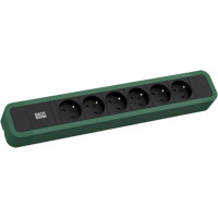 Bachmann PRIMO 2 6xUTE 2.0m CEE7/7 RAL6028