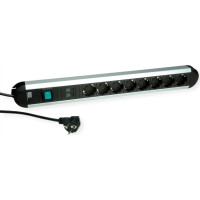 Bachmann PRIMO 8xCEE7/3 1xUSB A&C 22W 1xSwitch power 2.0m CEE7/7
