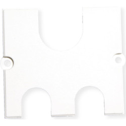 Bachmann Custom module cable entry white