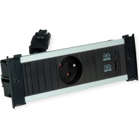 Bachmann KAPSA S 1xUTE 1xUSB A&C 22W, 0.2m GST18 France