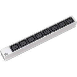 Bachmann 19" socket strip, 8x C19 socket, C20 plug
