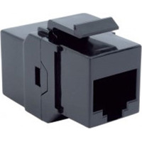 Bachmann Keystone CAT6 UTP coupling RJ45 unshielded, black