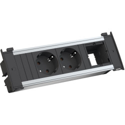 Bachmann KAPSA Small 2x earthing contact 1x ABD, Mounting plug