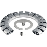 Divers Kabelschlange® Premium Set Silber 75cm
