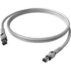 Easylan VarioBoot Patch cable Cat.6A, S/FTP, grey, 5 m