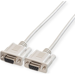 Roline RS232 Cable, DB9 F - F, 1.8 m