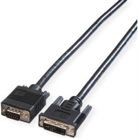 Roline DVI Cable, DVI (12+5) - HD15, M/M, 3 m