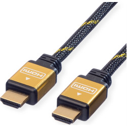 Roline GOLD HDMI High Speed Cable + Ethernet, M/M, 15 m