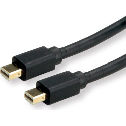ROLINE Mini DisplayPort Cable, v1.3/v1.4, mDP-mDP, M/M, black, 1.0 m