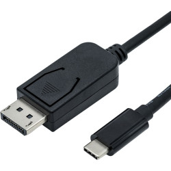 Roline Type C - DisplayPort Cable, M/M, 1 m