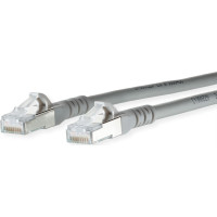 Metz Connect Patchkabel Cat.6A AWG 26, LSOH, grau, 5 m