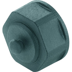 Telegärtner TELEGÄRTNER STX V1 bulkhead protection cap, CU-Acc dustp STXV1 flng plast