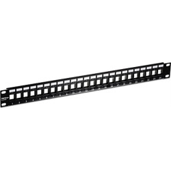 Trendnet Patchpanel 24 port Blank Cat6 1U 19" rackmount