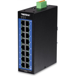 Trendnet 16-Port Industr. Gigabit L2 Managed DIN-Rail Switch
