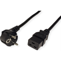 Barošanas kabelis Schuko IEC320-C19, 16A, 2m