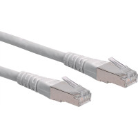 Roline S/FTP (PiMF) Patch Cord, Cat.6, grey, 20.0 m