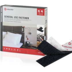 Velcro ® General Use Fastener 25m Hakenband 25m Flauschband, Haken & Flausch 20mm schwarz