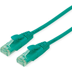 Roline Recycled Material ROLINE RM UTP Patch Cord Cat.6A, green, 1 m