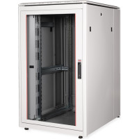 Roline 19-inch network cabinet Pro 26 U, 800x1000 WxD glass door grey