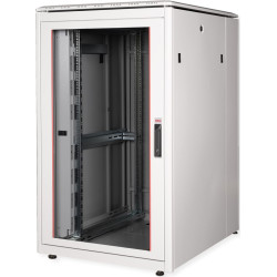 Roline 19-inch network cabinet Pro 26 U, 800x1000 WxD glass door grey