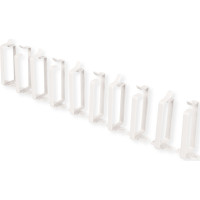 Roline Cable management bracket, 44x100mm grey 10 pieces