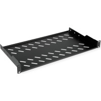 Roline 19-inch shelf 1 U, 250 T 15 kg black