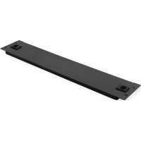Roline 19" Blank Panel, Snap-in, 2U, Metal, black