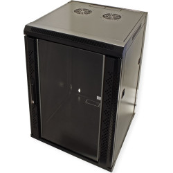 Value 19" Wall Mount Rack 18U, 910x570x600mm (HxWxD), black