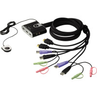 Aten CS692 KVM Switch, USB, HDMI, Audio, 2 Ports
