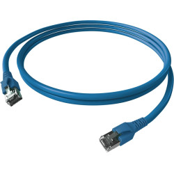Easylan FlexBoot Patch Cable Cat.6A, S/FTP, blue, 7.5 m