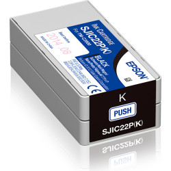 Epson SJIC22P(K) tintes kārtridžs 1 pcs Oriģināls Melns