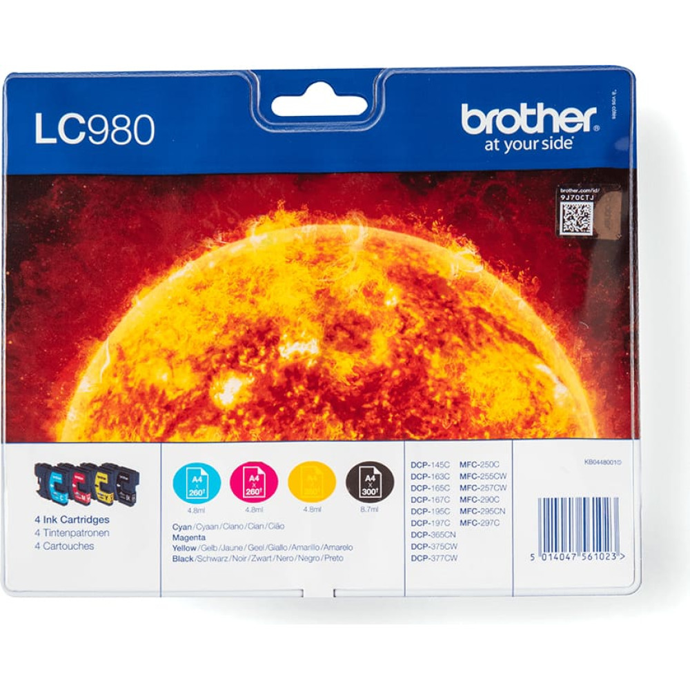 Brother Patrone Brother LC-980VALBP  Multipack