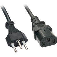 Lindy Swiss IEC mains cable, 3m