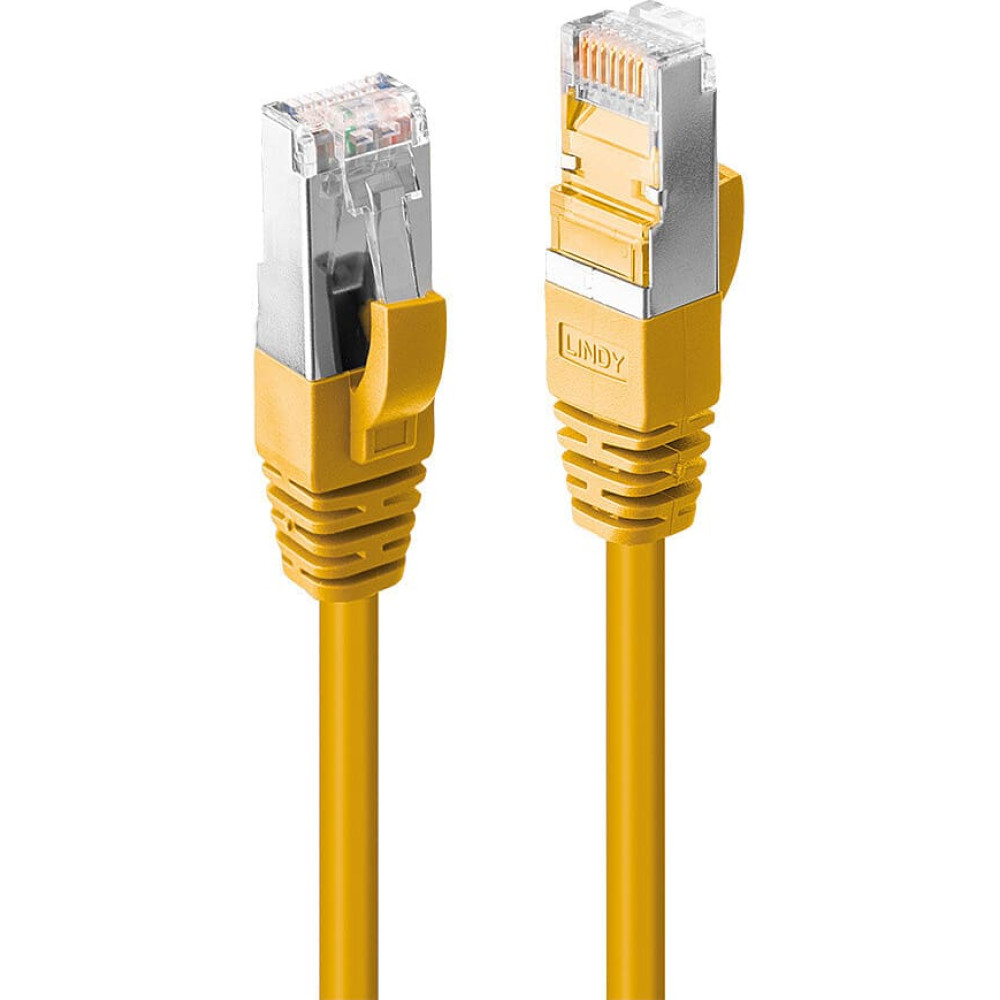 Lindy 5m Cat.6 S/FTP LSZH Cable, Yellow