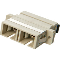 Lindy Fibre Optic Coupler - SC to SC, Multi-mode, Metal Ferrule