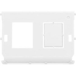 Diverse Inlet for Outdoor Surface Mount Box for Keystone Modules, IP44 surface mount with hinged lid